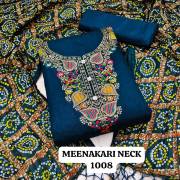 Sagar Impex  MEENAKARI NECK DAMAN